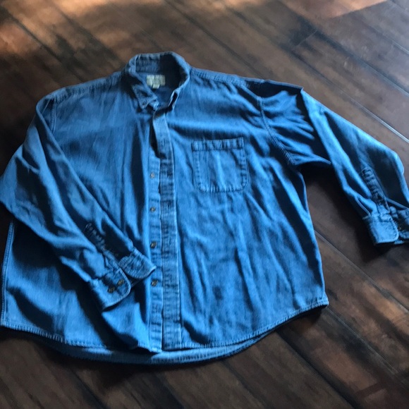 cabelas denim shirt